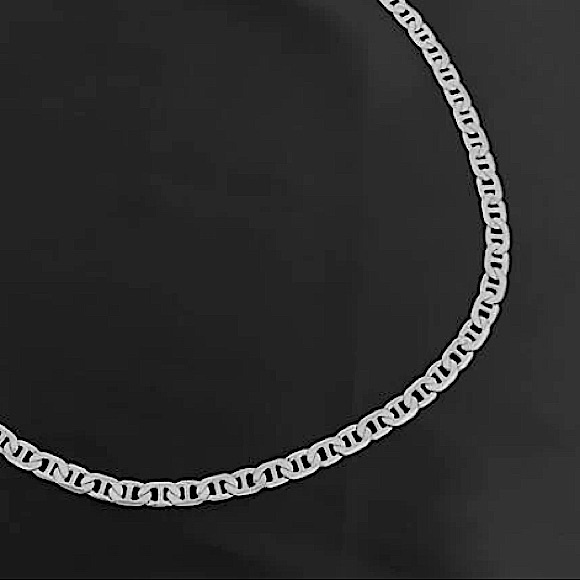 STERLING SILVER MARINER NECKLACE - Picture 3 of 6